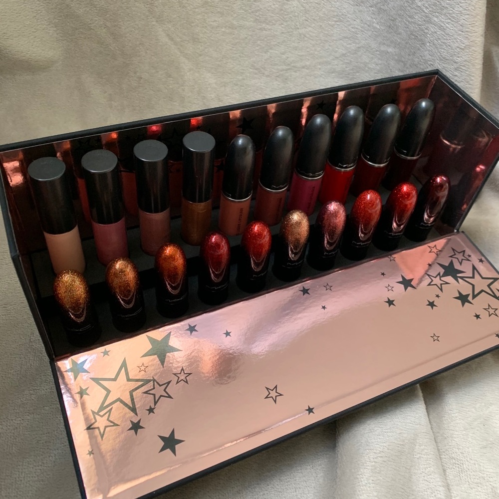 MAC lipsticks